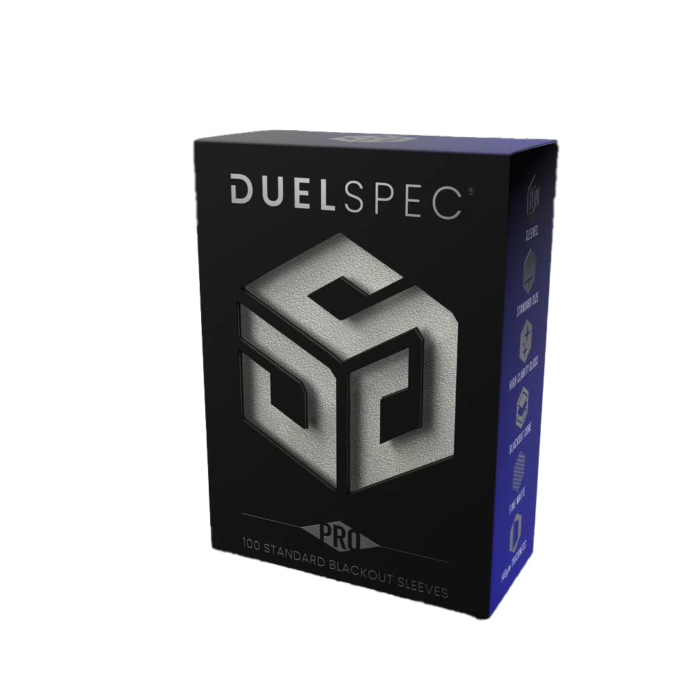 DuelSpec PRO Blackout Sleeves (100 Count)