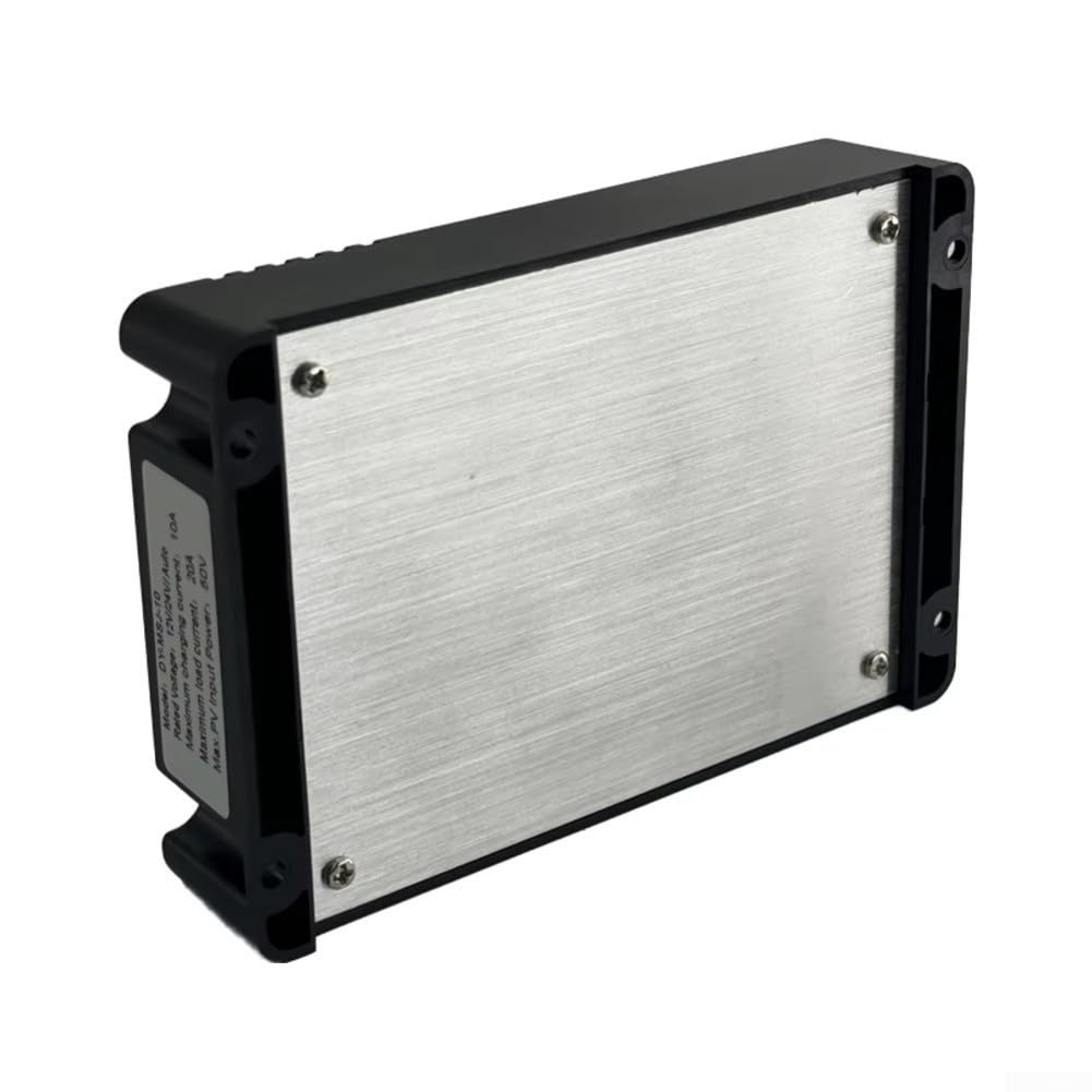 MPPT para regulador de carga solar, 10 A, automático, ABS, MPPT, regulador solar 10 A, para regulador de carga MPPT, regulador de carga MPPT, 10 A, para controlador solar, función de litio MPPT