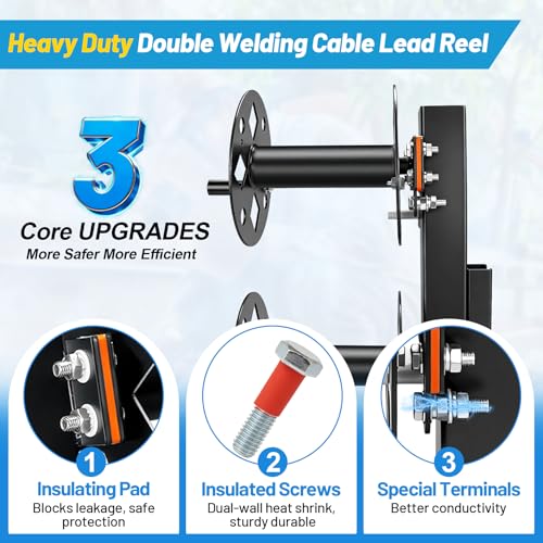 Upgrade 360° Swivel Base Welding Reel