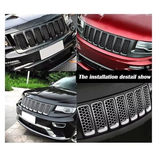 Couverture de calandre haut de gamme noire pour Grand Cherokee