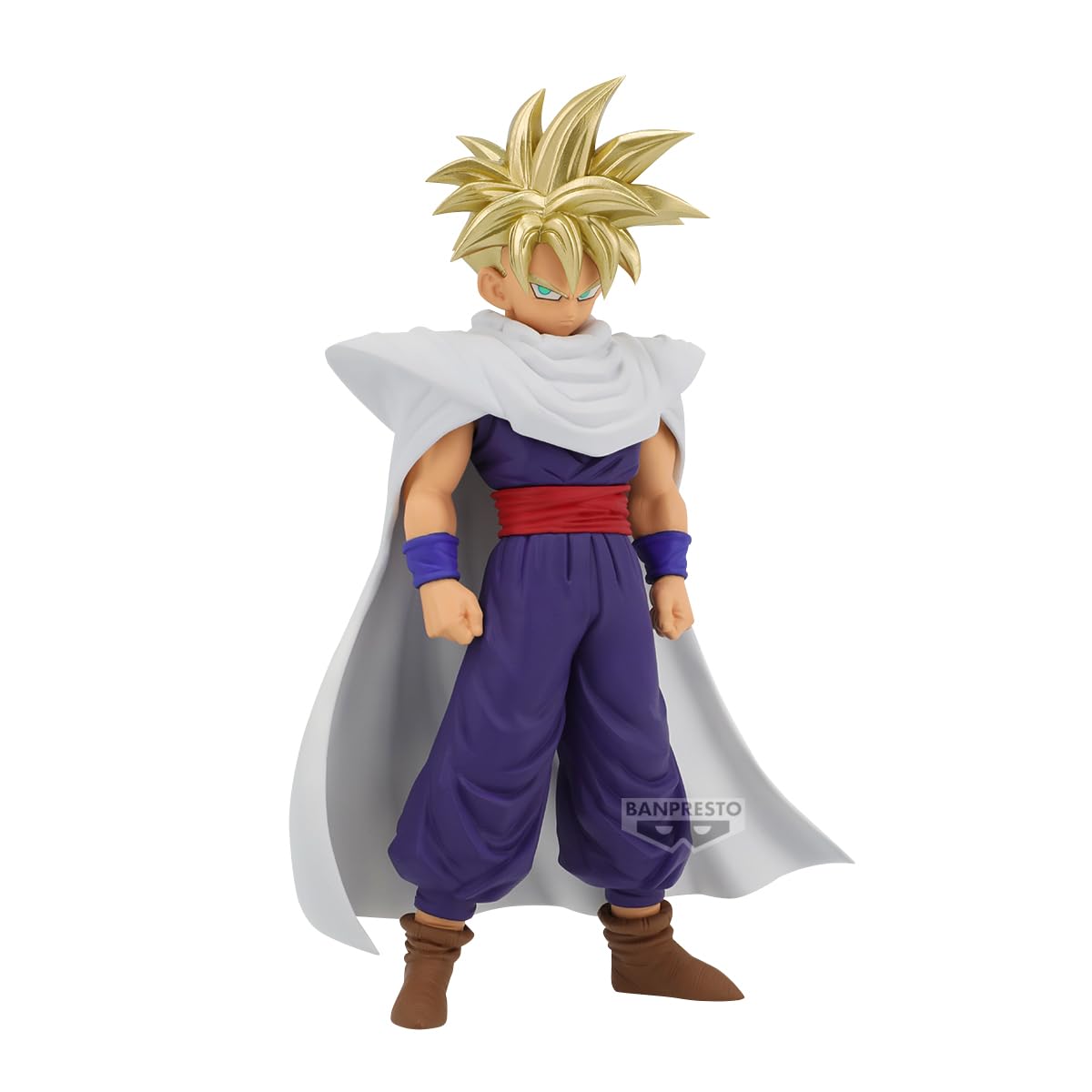 Banpresto Dragon Ball Z Blood of Saiyans Super Saiyan Son Gohan Figure | 16cm PVC Statue | Official Dragon Ball Z Collectible by Banpresto | Non‑Articulated Anime Display Model