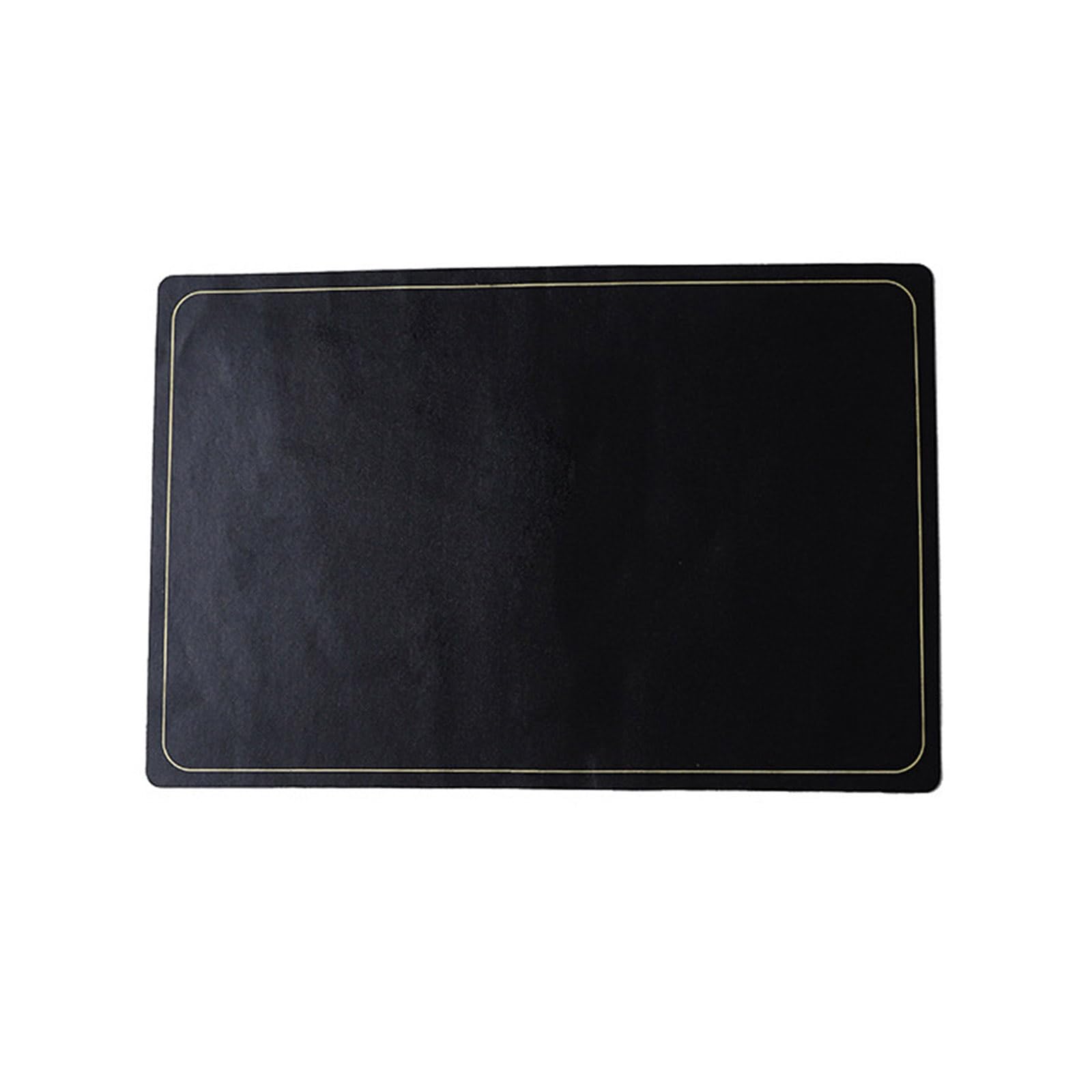 Oilproof Leather Placemat Outer Waterproof Table Protector for Formal Dining Casual Meals Green Dining Tablemats