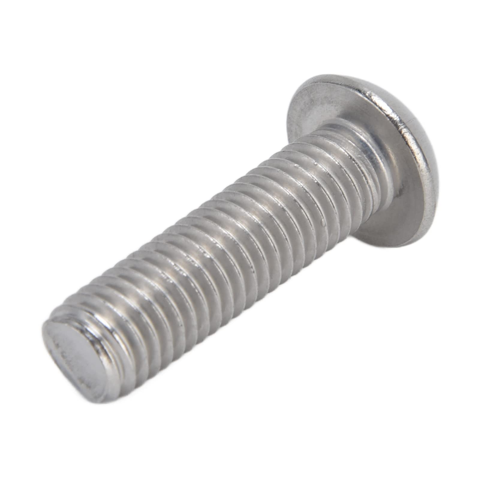 Juego de 30 tornillos de cabeza avellanada con ranura hexagonal, sujetadores de rosca gruesa A2 de acero inoxidable M10x1.5, tornillos estándar ISO9730 para aplicaciones automotric (M10*35)