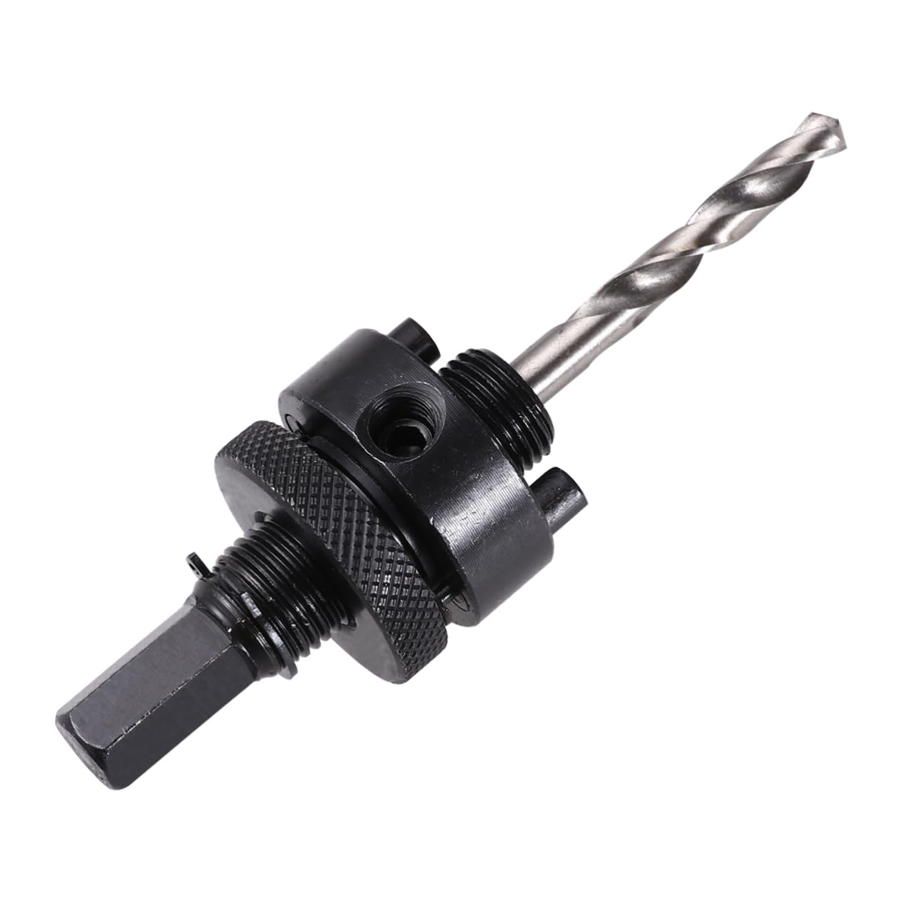 NULYLU Heavy Duty Metal Mandrel Hole Arbor Handle 3 Precision Drill Bits Fast Easy Replacement