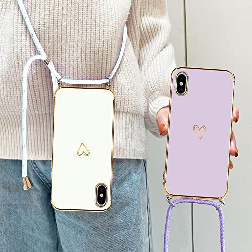 Micoden Cover per iPhone X/Xs, Custodia TPU