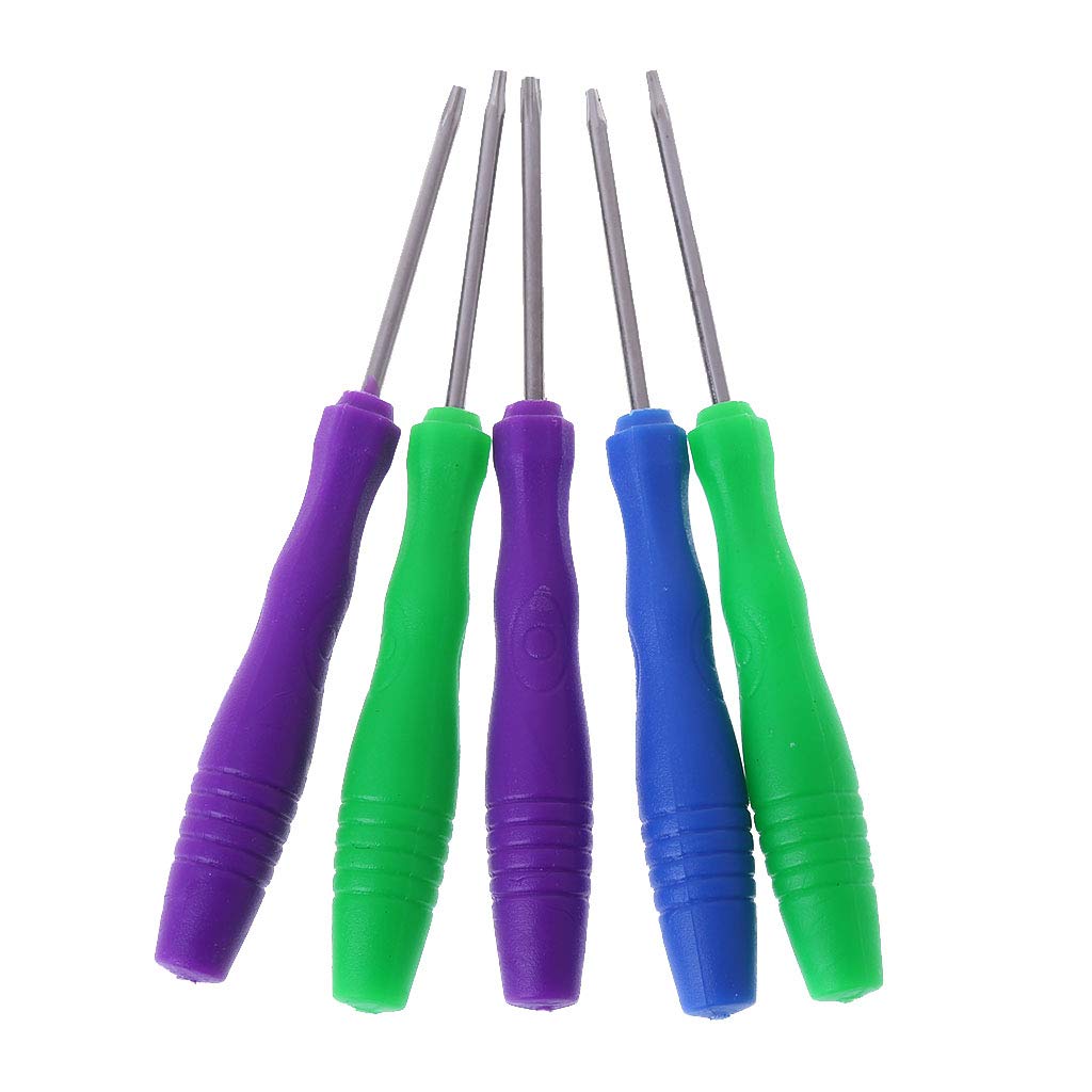 huihuay 5 in 1 Torx Magnetic Screwdriver Set Hand Tools Repair Open Kit T2 T3 T4 T5 T6