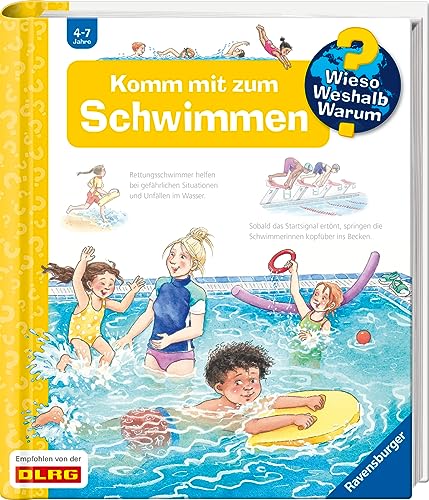 Wieso? Weshalb? Warum?, Band 26 - Komm mit zum Schwimmen (Sachbuch ab 4 Jahre - mit Klappen) (Kernreihe, 26)