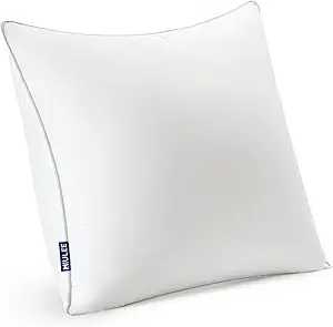 MIULEE 28x28 Euro Pillow Insert -Decorative Throw Pillow with 100% Cotton Cover Square for Sofa Couch