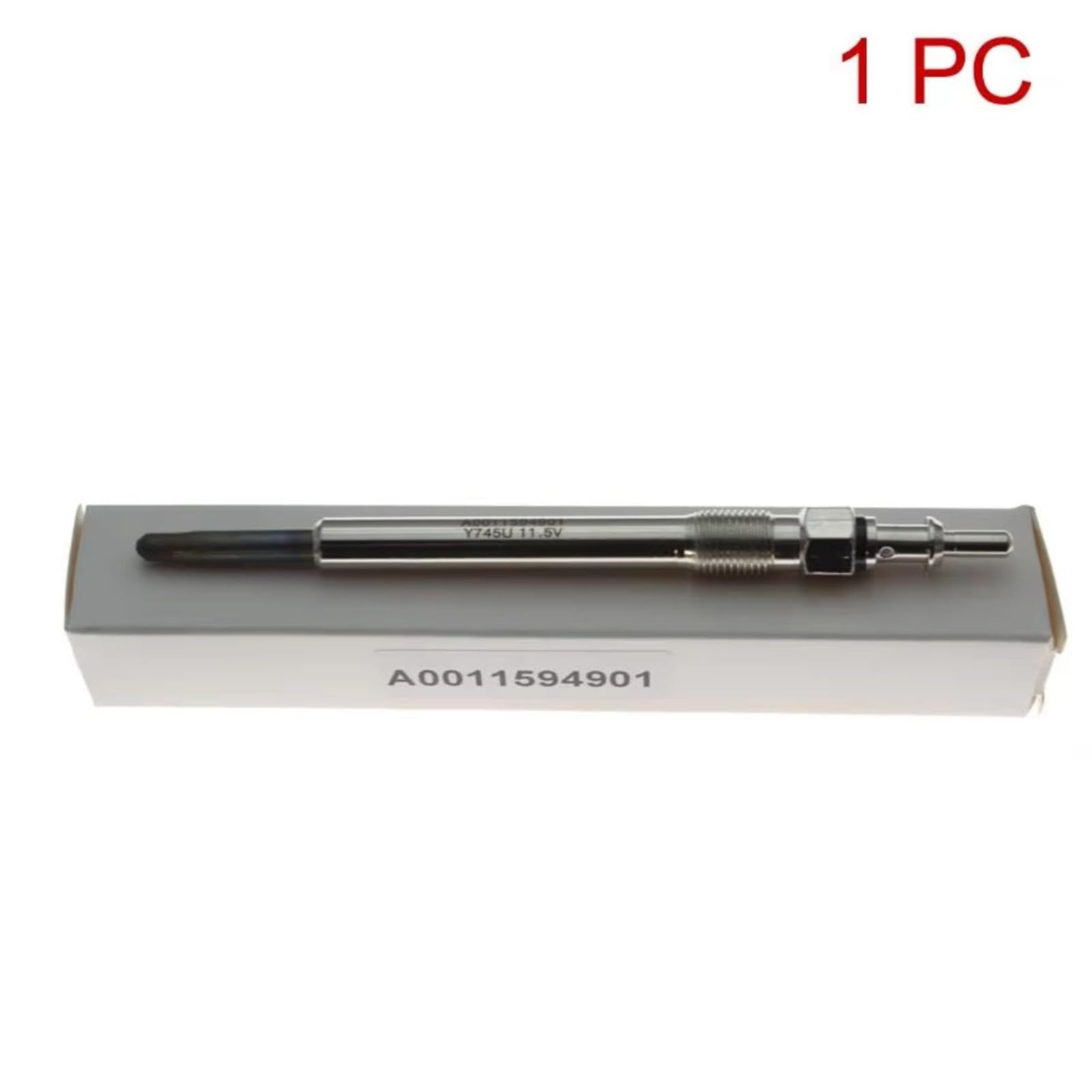 Bougies de préchauffage chauffantes pour Benz (OM611, OM646, OM612, OM613, W202, W210, W638) - Référence : 1594201 - Référence A0011592801 (4 pièces)