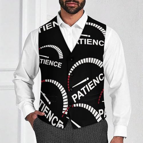 Patience Low Men's Formal Suit Vest for Business Formal Or Casual Dress Waistcoat Wedding2