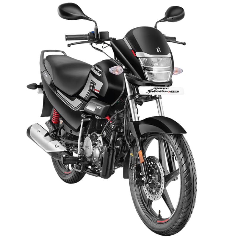 Image of Hero MotoCorp SUPER SPLENDOR BS6 FI DSS C (OBD2B) Motorcycles /Bike Black & Accent Booking for Ex-Showroom Price