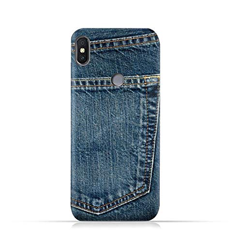 AMC Design Xiaomi Redmi S2 / Y2 TPU Silicone Protective Case with Jeans Pocket Design