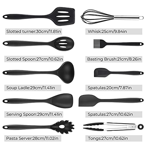 Utensilios-de-Cocina-de-Silicona-Hippodance-Utensilios-Cocina-Menaje-de-Cocina-sin-BPA-Antiadherente-Resistente-al-CalorCuchara-para-EspaguetisEspatulasEspatulas-Silicona-Cocina10-piezas