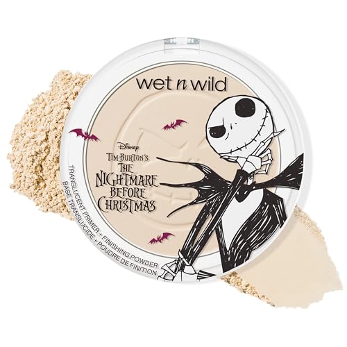 wet n wild ナイトメアー・ビフォア・クリスマス 半透明プライマー + フィニッシュパウダーの商品画像（Amazon）