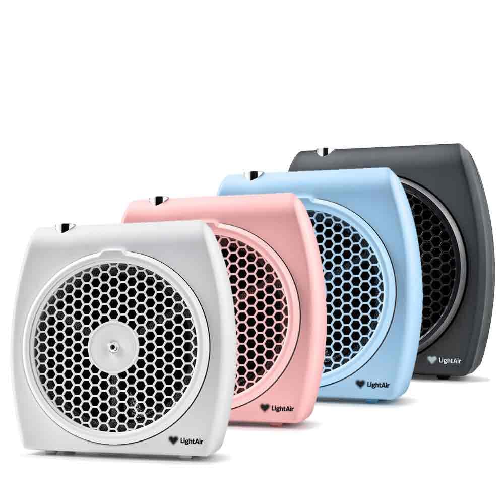 Purificateur d'air performant LightAir Cellflow Mini 100 Rose, filtration efficace pour 20 m²
