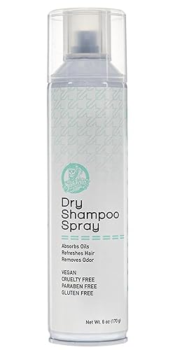 Suavecita Dry Shampoo Spray de 6 onzas. Absorbe el exceso de aceite, elimina el obre, refresca el cabello, añade volumen y textura instantáneos,