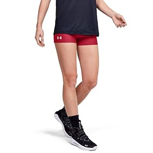Under Armour Womens Team Shorty Shorts - Super-Light HeatGear Fabric