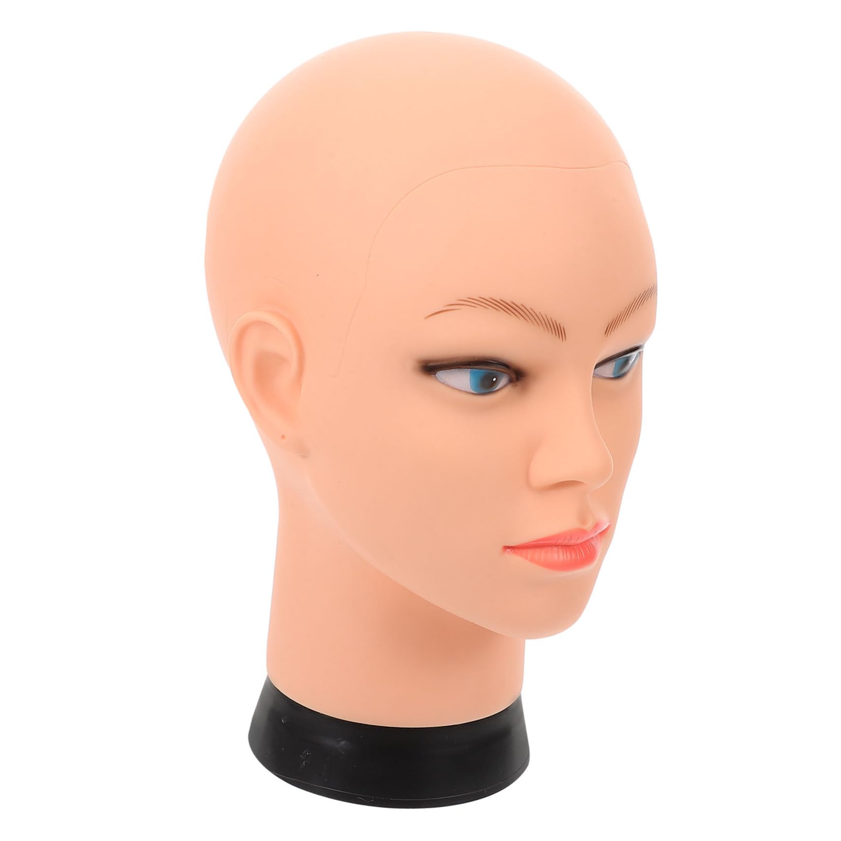 HAPINARY Wig Head Stand Mannequin Head Bracket Wig Display Holder Sturdy Material for Hairstyling Practice