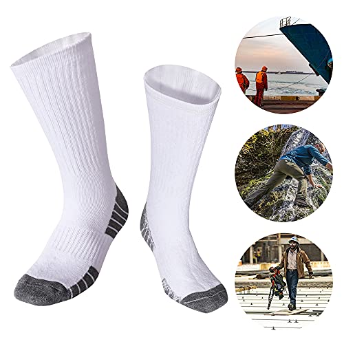 SoxDaddy Men’s 10Pack Athletic Casual Socks Comfy Cotton Heavy Cushion Crew Socks3