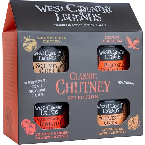 West Country Legends Classic Chutney Selection (4x113g)