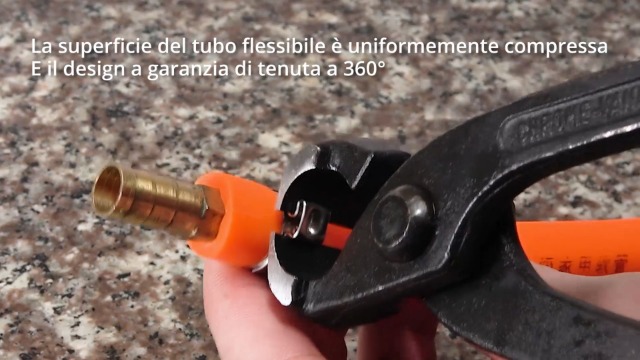 Ordina morsetti per tubi di diverse dimensioni? | B.V