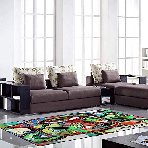 Tapis de sol lavable non perdu et facile à nettoyer pour la cuisine - 4