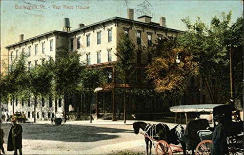 Van Ness House Burlington, Vermont VT Original Antique Postcard 1909