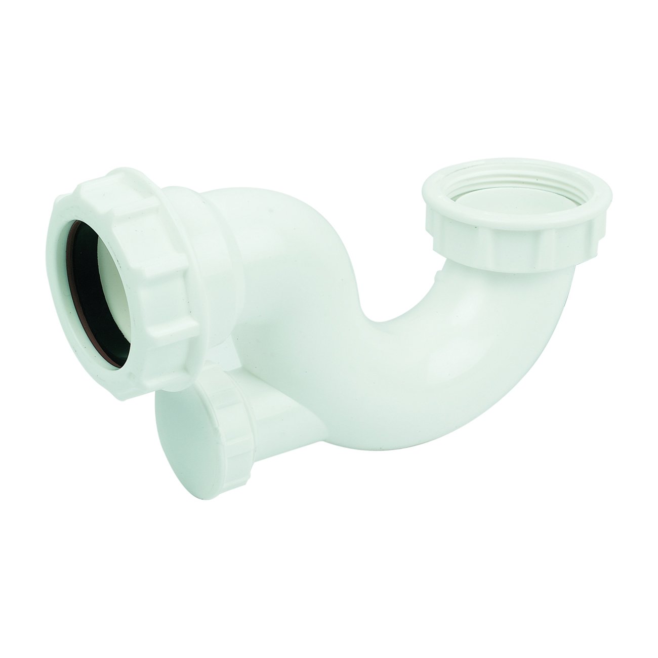 Floplast White Shallow Bath Trap - 20Mm Seal X 40Mm
