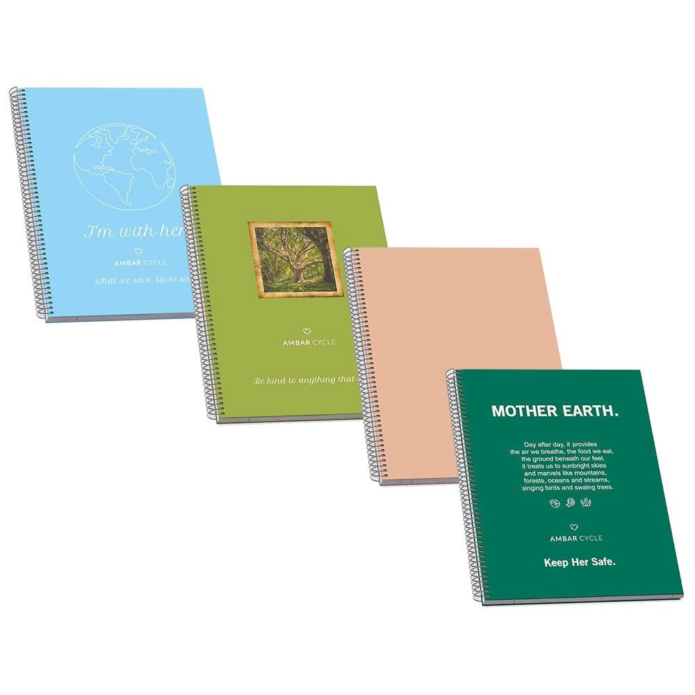 Blocs microperforés A4 Ambar Cycle de 80 feuilles 90g pour notes