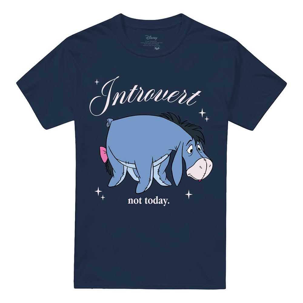 Disney T-Shirt - Cotton - Navy - 2XL