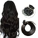 SEGO Pre Bonded U Tip Hair Extensions Human Hair 100 Strands Keratin Fushion Nail Tip Human Hair Extensions 100% Real Remy Hair Silky Straight #02 Dark Brown 22 inches 50g