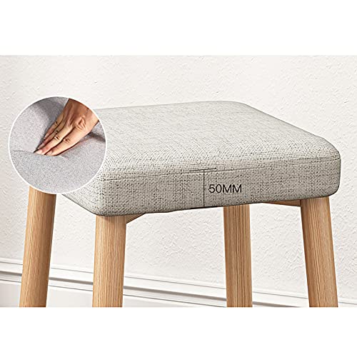 Banc de piano en cuir, tabouret de coiffeuse, siège de piano, banc de maquillage, tabouret avec surface de siège rembourrée et pieds en bois massif, choix de plusieurs couleurs et facile à assembler - Les Beatles, Paul McCartney, John Lennon, RIngo Starr, George Harrison Banc de piano en cuir, tabouret de coiffeuse, siège de piano, banc de maquillage, tabouret avec surface de siège rembourrée et pieds en bois massif, choix de plusieurs couleurs et facile à assembler – Image 6