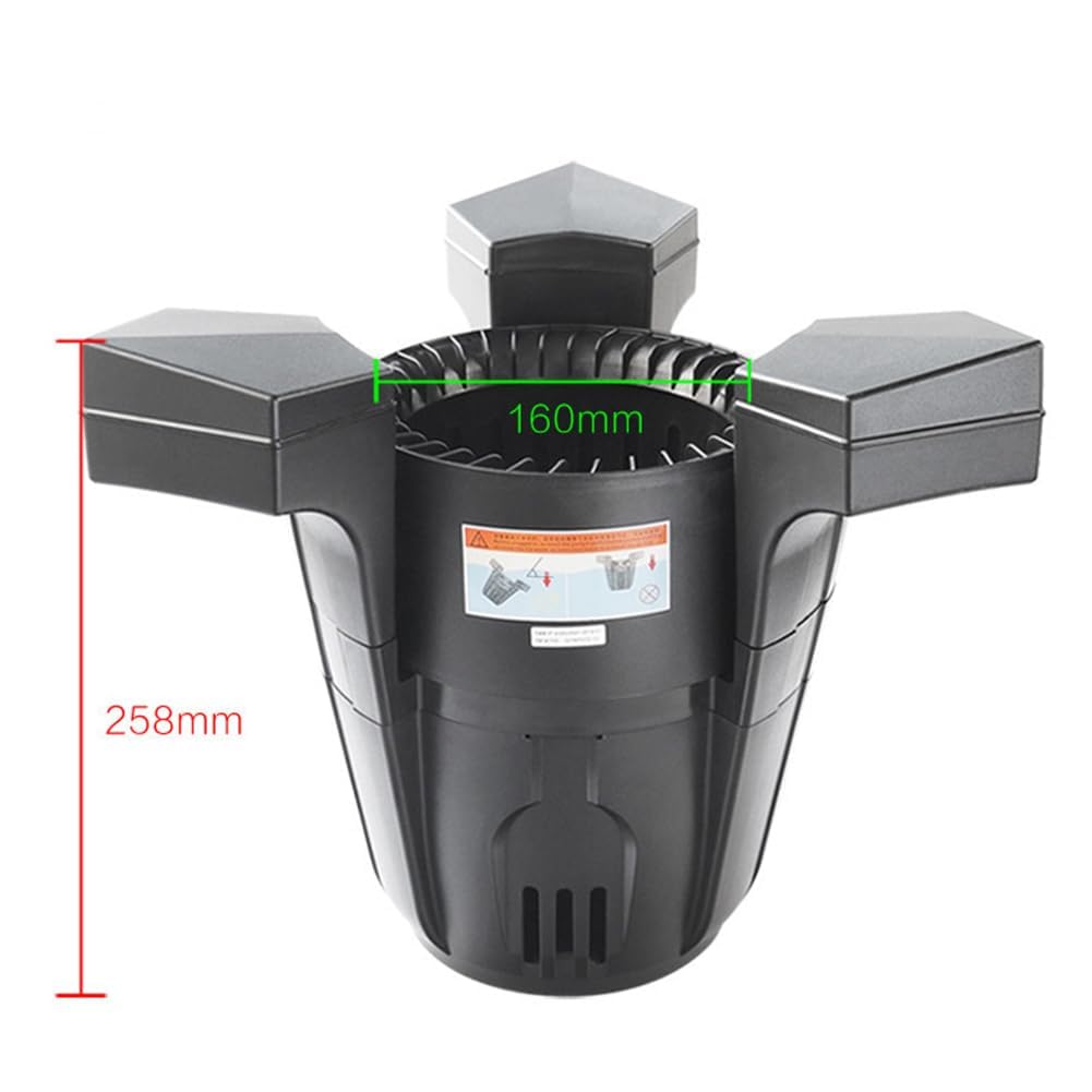 Skimmer automatico per piscine e chiarificatori, aspirapolvere galleggiante per laghetti e piscine, efficiente estrattore di superfici per giardini e spazi esterni, 220 V (43 W)