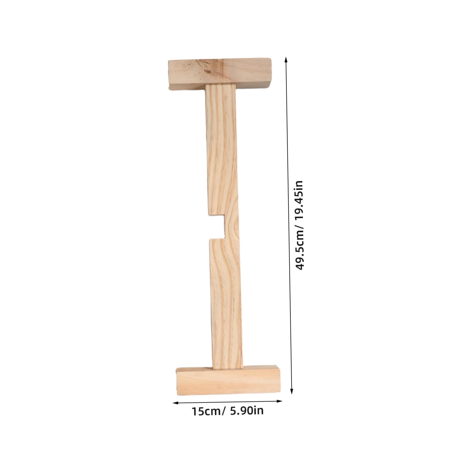 Gadpiparty Supporto in Legno Stabile per Macinatore Manuale di Farina di Grano, Base per Mulino da Cucina Silenziosa la Preparazione di Pane in Casa