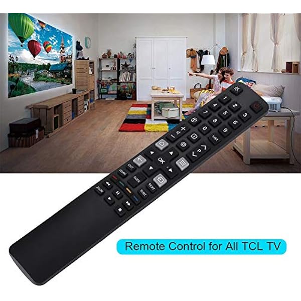 Пульт дистанционного управления ASHATA Smart TV многофункциональная замена передачи сигнала для телевизора TCL