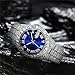 Dacdyi Women Men Luxury Wholesales Watch Fashion Diamond Quartz Bracelet Watches (Blue)