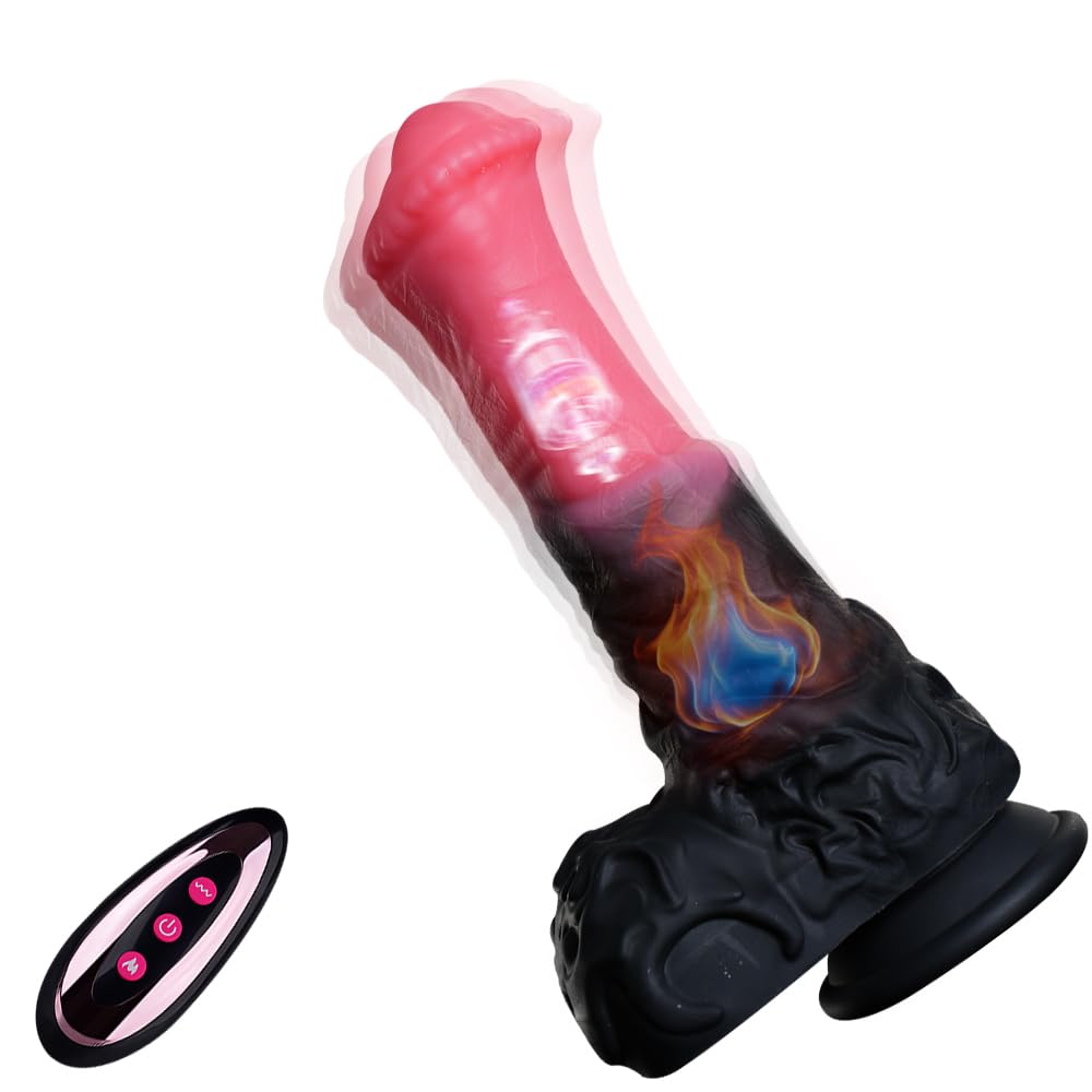 Fantasy Pferd Dildo XXL Analvibratoren mit 10 Vibrationsmodi und Saugnapf Horse Anal Dildo Vibrator Monster Anal Plug Tier Animal Penis Analdildo Anal Dilatatoren Sexspielzeug FürFrauen Männer