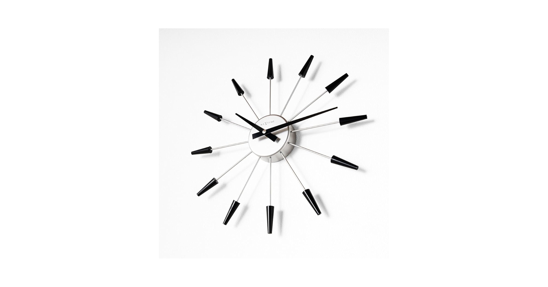 Amazon.co.jp: NEXTIME Plug inn mid 掛け時計 おしゃれ クール