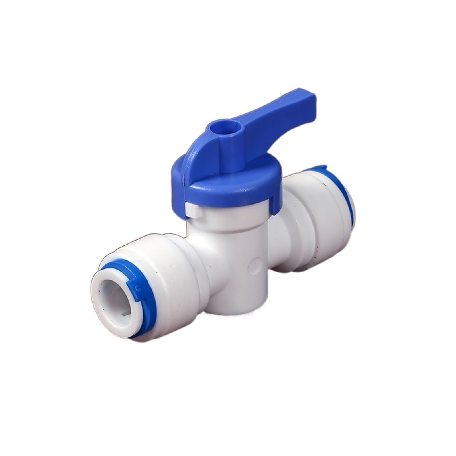 Electric Ball Valve Ball Valve Fit 3/8" 9.52mmTube Tap Shut Off Quick Fitting Connector for Aquarium Water Filter Reverse Osmosis System