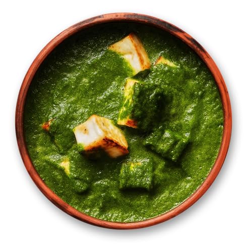 Image of FzyEzy Freeze-Dried Palak Paneer | Authentic Indian Spinach & Cottage Cheese Curry | Ready-to-Eat Meal | Gluten-Free, Preservative-Free | Real Taste & Aroma | 50g Pack