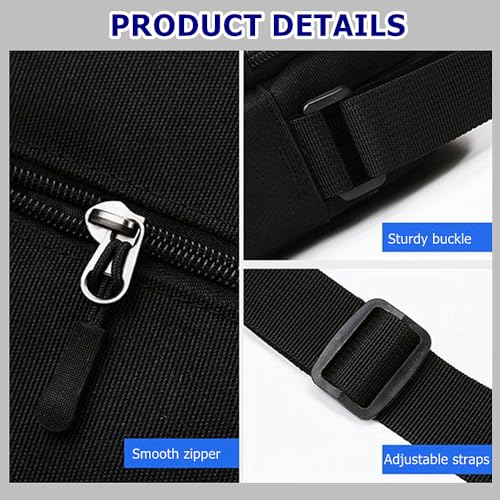 Image of Printer Holster Compatible with Zebra ZQ310 ZQ320 ZQ110 ZQ210 ZQ520 ZQ521, Carrying Case Pouch for Most Portable Label Printer and Photo Printer Under 7 Inch