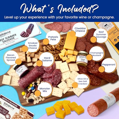 GiftWorld-Deluxe-Meat-and-Cheese-Gift-Basket-Charcuterie-Food-Items-Cheese-Gift-Basket-Assortment-Food-Gifts-for-Men-Tailgating-Food-Gift-Baskets-Christmas-Food-Gifts-Food-Basket-for-Business-Gifts-Co