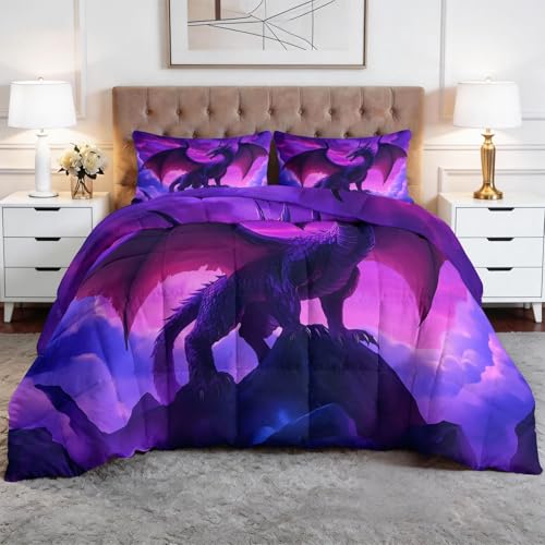 Edredón King de escamas de dragón para transformar tu dormitorio de fantasía 2
