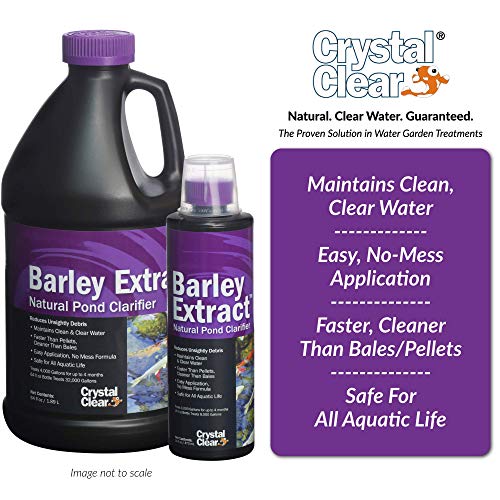 image for CrystalClear Barley Extract Concentrate - Natural Liquid Pond Clarifie