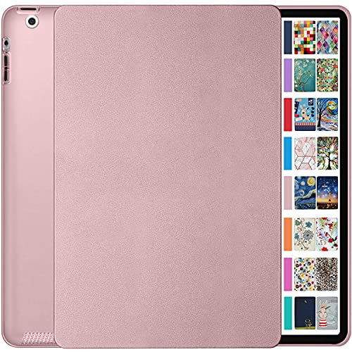 Image of DuraSafe Cases for iPad 9.7 inch Old Model 2 3 4 Gen Case A1458 MD513HN /A A1416 MC705HN /A MD328HN /A MD336HN /A A1395 MC769HN /A MC954HN /A MC960HN /A MC979HN /A A1459 MD514HN /A MD511HN /A - Rose Gold