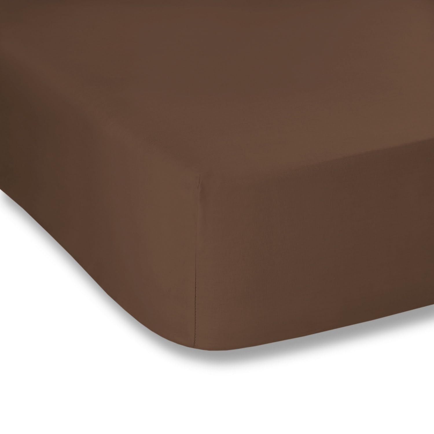 Bianca Plain Dyed Deep Taupe Bajera 135x200 cm 100% Algodón Percale