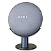 Mount Genie Pedestal for Nest Mini (2nd Gen) and Google Home Mini (1st Gen) | Improves Sound and Appearance | Cleanest Mount Holder Stand for Mini (Charcoal)