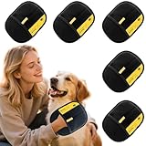 FONDWORLD 6pzs Guantes Quita Pelos Mascotas,24 X 18 cm Doble Cara (Estático + Cepillo),Reutilizables Guantes Removedor de...