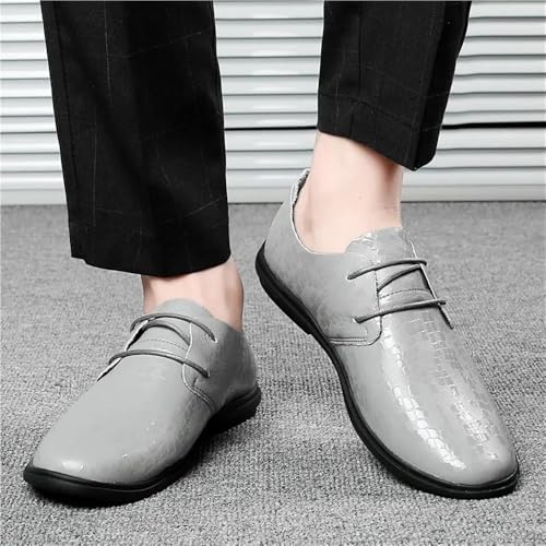 Men’s Premium Leather Oxford Lace Up Shoes Comfortable Design for Professional Office Wear3