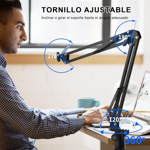 La mejor comparación de Brazo para microfono los preferidos por los clientes. 30 Imagen adicional